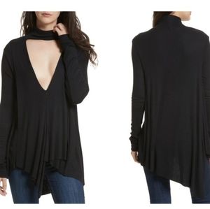 Free People Asymmetrical Blouse